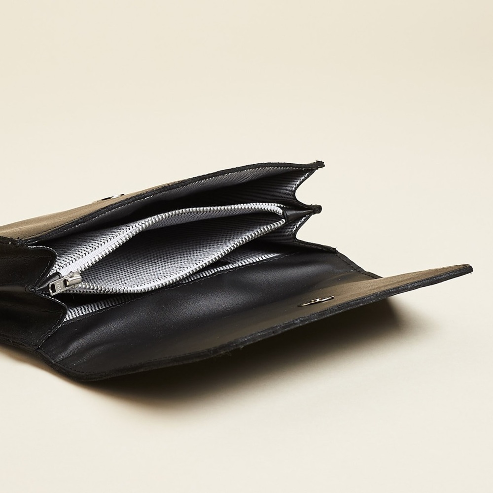 ** OCTOBER JAIPUR VEGAN LEATHER EVERYDAY CLUTCH **